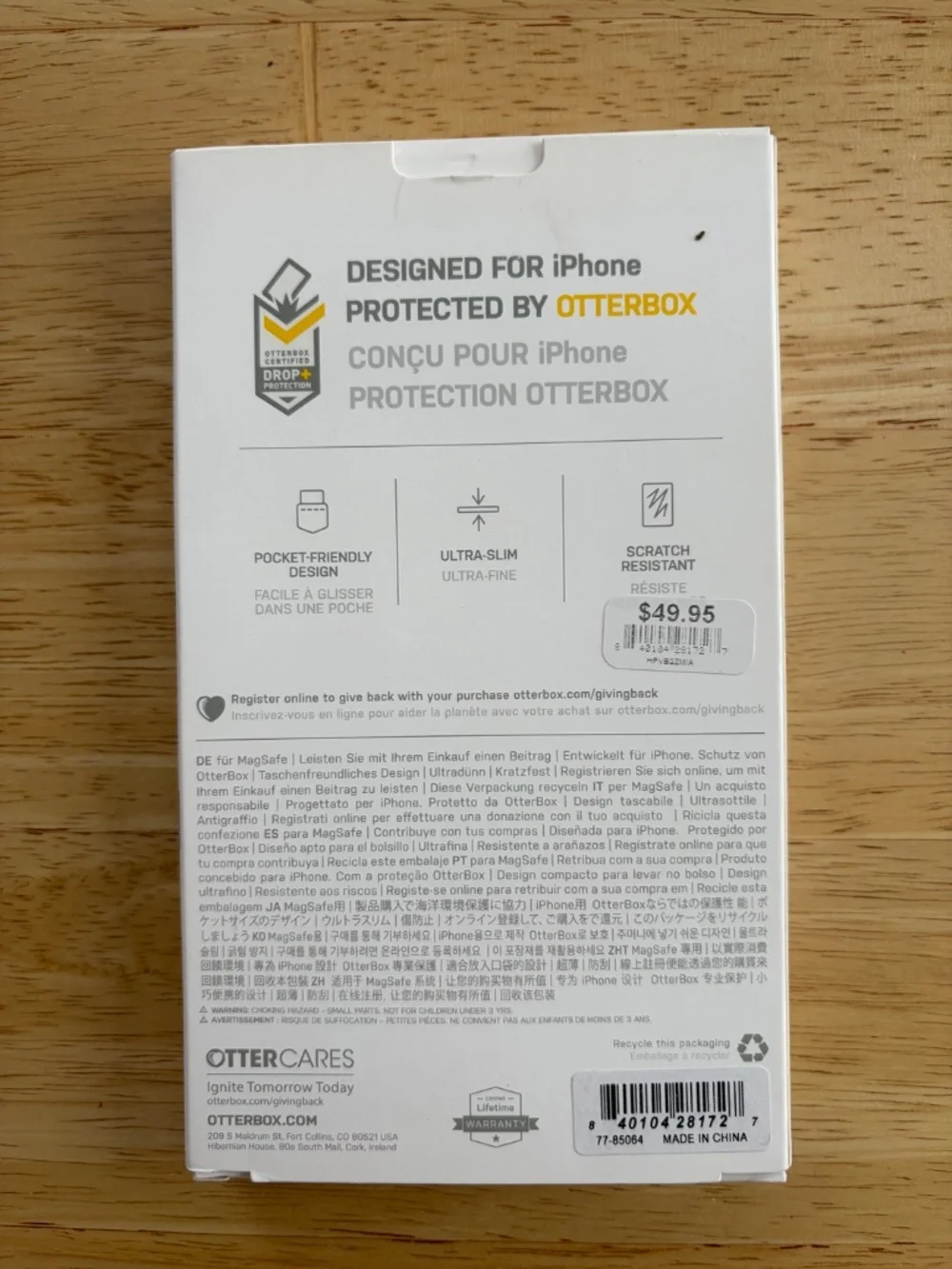 Otterbox Lumen Case and Belkin Screen Protector Bundle iPhone 13 Pro Max